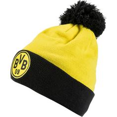PUMA Borussia Dortmund Beanie faster yellow-puma black