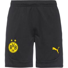 PUMA Borussia Dortmund Fußballshorts Herren puma black-faster yellow