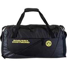 Rückansicht von PUMA Borussia Dortmund Sporttasche puma black