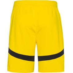 Rückansicht von PUMA Borussia Dortmund 24-25 Auswärts Fußballshorts Herren faster yellow-puma black