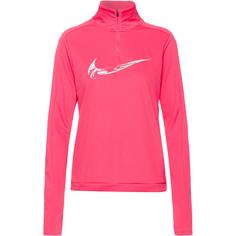 Nike SWOOSH Funktionsshirt Damen aster pink-glacier blue