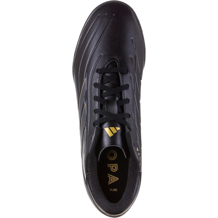 adidas adidas COPA PURE 2 CLUB TF Fu&szlig;ballschuhe Herren - core black-carbon-gold met. - 0 | SportScheck