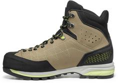 Rückansicht von Scarpa GTX Zodiac TRK Alpine Bergschuhe Damen peyote-celery green