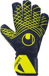 Uhlsport Prediction Supersoft Torwarthandschuhe - marine-wei&szlig;-fluo gelb