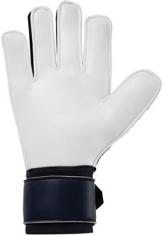 Rückansicht von Uhlsport Prediction Soft Pro Torwarthandschuhe marine-weiß-fluo gelb