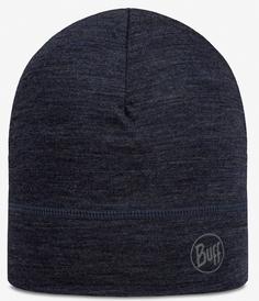 BUFF Merino Lightweight Beanie solid night blue