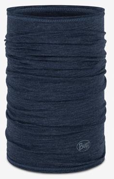 BUFF Merino Lightweight Multifunktionstuch solid night blue