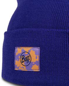 Rückansicht von BUFF Knitted Beanie Kinder ultramarine