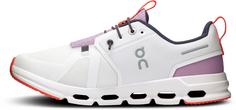 Rückansicht von On Cloud Sky Sneaker Kinder white-mauve