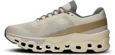 Rückansicht von On Cloudmonster 2 Laufschuhe Herren cream-ice