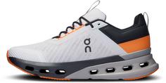 Rückansicht von On Cloudnova X Fitnessschuhe Herren frost-orange