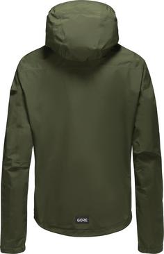 Rückansicht von GOREWEAR GORE-TEX ENDURE Fahrradjacke Herren utility green