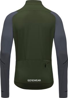 Rückansicht von GOREWEAR Spinshift Fahrradtrikot Herren utility green-lab graphite