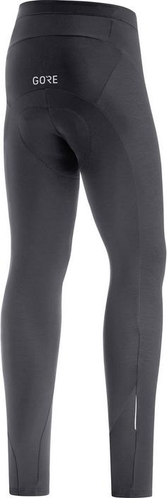 Rückansicht von GOREWEAR C3+ Fahrradtights Herren black