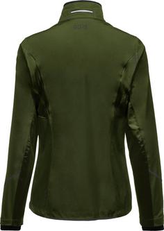 Rückansicht von GOREWEAR R3 Partial Funktionsjacke Damen utility green