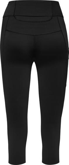 Rückansicht von GOREWEAR Concurve 3/4-Lauftights Damen black