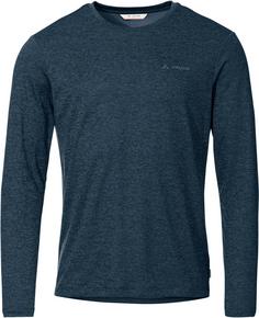 VAUDE Essential Langarmshirt Herren dark sea uni