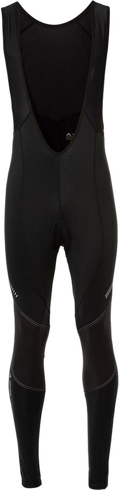 VAUDE Active Warm Fahrradtights Herren black-silver