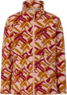 VAUDE Pulex AOP Fleecejacke Kinder soft rose