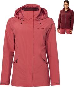 VAUDE Rosemoor 3in1 II Doppeljacke Damen brick