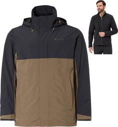 VAUDE Rosemoor 3in1 Doppeljacke Herren black-oat