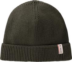 Rückansicht von VAUDE Merino Manukau Beanie khaki