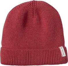 Rückansicht von VAUDE Merino Manukau Beanie brick