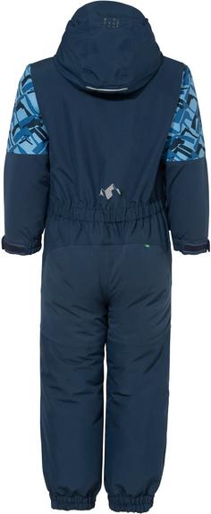 Rückansicht von VAUDE Snow Cup Overall II Schneeanzug Kinder dark sea