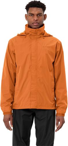 Rückansicht von VAUDE Escape Light Regenjacke Herren kumquat