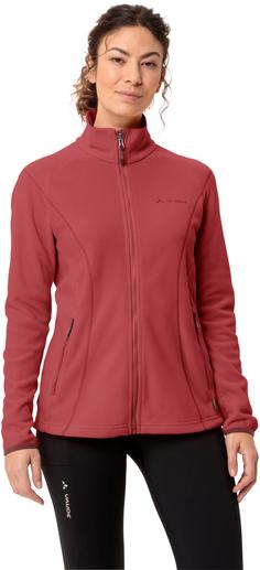 Rückansicht von VAUDE Rosemoor II Fleecejacke Damen brick