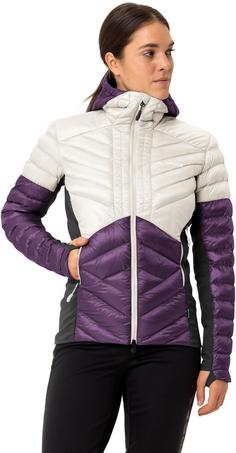 Rückansicht von VAUDE Sesvenna Pro II Steppjacke Damen eggplant