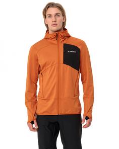 Rückansicht von VAUDE Monviso II Fleecejacke Herren kumquat