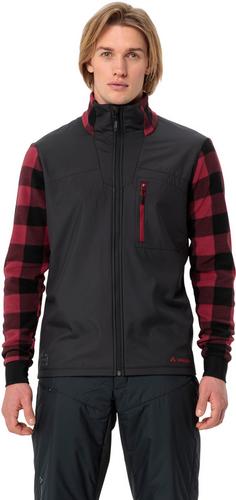 Rückansicht von VAUDE Minaki Fleecejacke Herren red