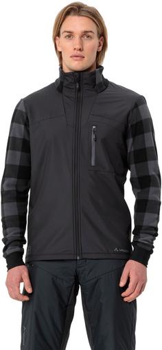 Rückansicht von VAUDE Minaki Fleecejacke Herren black