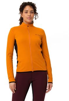 Rückansicht von VAUDE Matera Fahrradtrikot Damen kurkuma