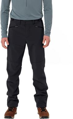 Rückansicht von VAUDE Elope Softshellhose Herren black