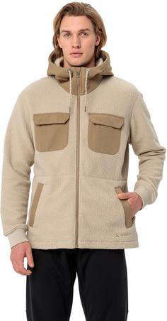 Rückansicht von VAUDE Manukau III Fleecejacke Herren linen