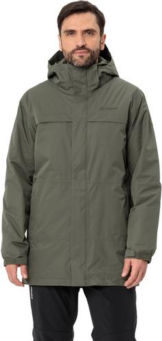 Rückansicht von VAUDE Escape Padded Parka Herren khaki
