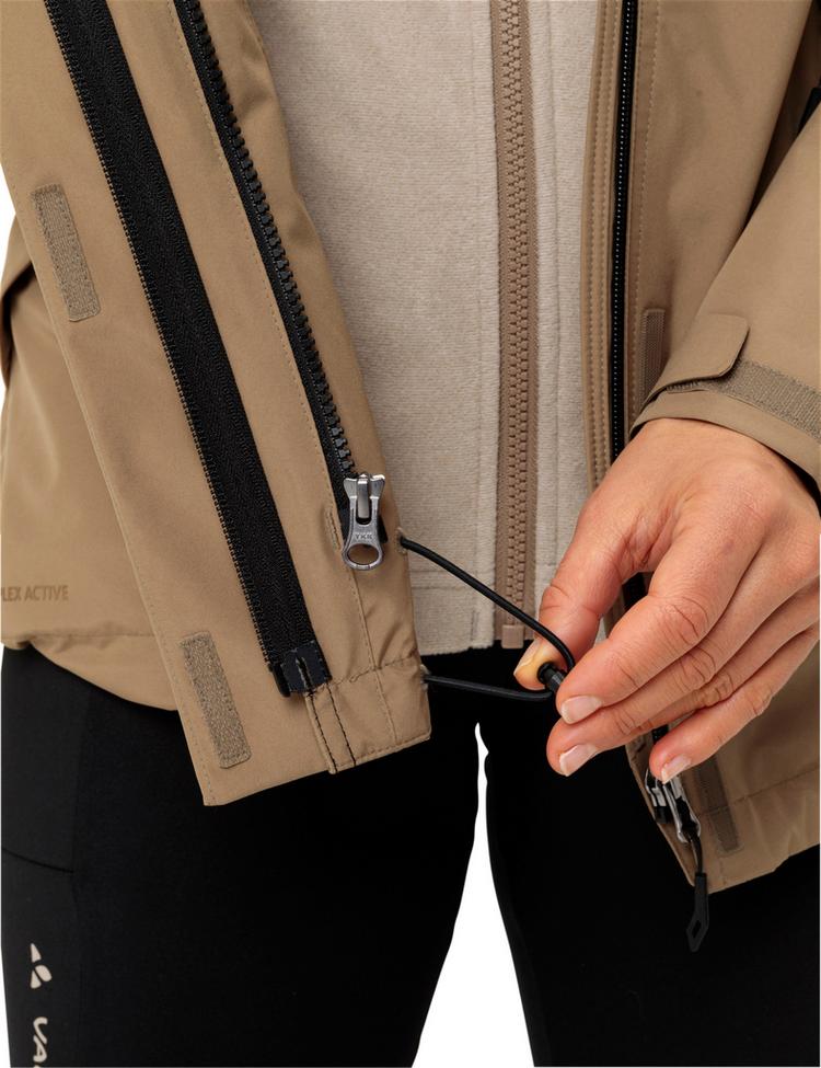 VAUDE VAUDE Rosemoor 3in1 II Doppeljacke Damen - oat - 5 | SportScheck