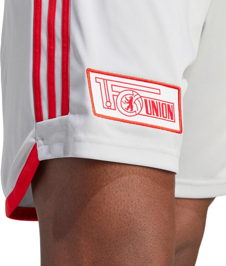 adidas adidas Union Berlin 23-24 Ausw&auml;rts Fu&szlig;ballshorts Herren - team light grey - 3 | SportScheck