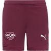 PUMA RB Leipzig Fu&szlig;ballshorts Kinder - dark jasper-puma white