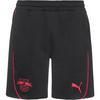 PUMA RB Leipzig Fu&szlig;ballshorts Herren - puma black-active red