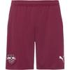 PUMA RB Leipzig 24-25 Ausw&auml;rts Fu&szlig;ballshorts Herren - dark jasper-active red