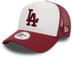 New Era World Series Trucker Los Angeles Dodgers Cap white-dark red