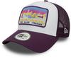 New Era Trucker Ski Cap - dark plum