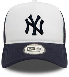 Rückansicht von New Era World Series Trucker New York Yankees Cap white-navy