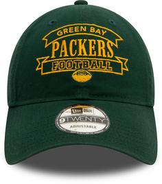 Rückansicht von New Era 9twenty Green Bay Packers Cap dark green