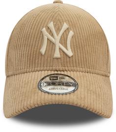 Rückansicht von New Era 9forty New York Yankees Cord Cap olive