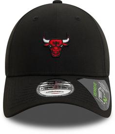 Rückansicht von New Era NBA Repreve Chicago Bulls Cap black