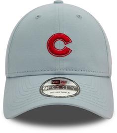 Rückansicht von New Era 9forty Chicago Cubs Cap light blue-red